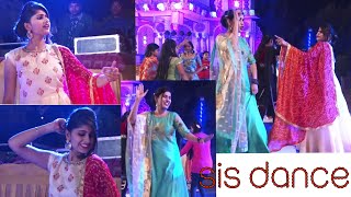 Sister Wedding Dance Performance 💃 || SHADI DANCE || One Step || Janvi || @monika_creations1323