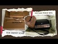 Burberry unboxing - vintage penny bag + silk skinny scarf + what’s inside my bag