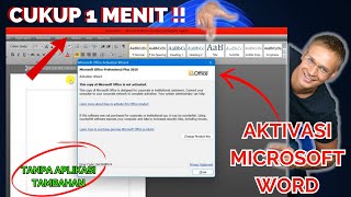 Cara Mengatasi Microsoft Office Activation Failed & Menghilangkan Microsoft Office Activation Wizard