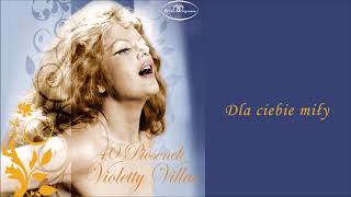 Violetta Villas - Dla ciebie miły [Official Audio]