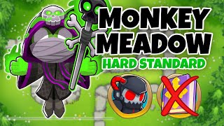 Monkey Meadow HARD STANDARD Guide | No Monkey Knowledge - BTD6