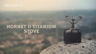 Overview - Hornet Ⅱ Titanium Gas Stove