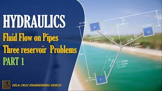 THREE RESERVOIR PROBLEM PART 1 | HYDRAULICS | DE LA CRUZ TUTORIALS