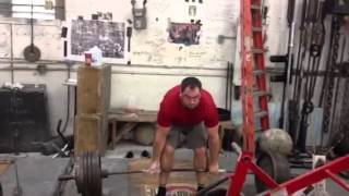 Tim Domanski 550 RAW Deadlift