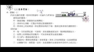 基礎物理 2A 2 2 牛頓第二運動定律 滑車實驗 試讀【莫斯利高中自然科教學網】