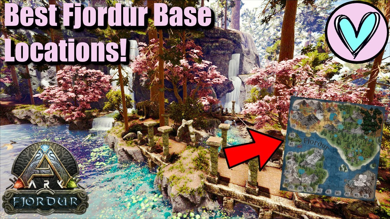 Best Fjordur Base Locations! Ravagers Confirmed! || Ark Fjordur! - YouTube