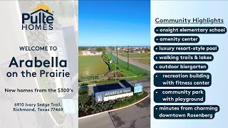 New Homes in Houston | Arabella on the Prairie | Home Builder | Pulte Homes