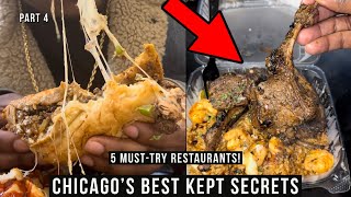 🤤🔥5 Must-Try Chicago Restaurants! Part 4: BLACK OWNED, SOUL FOOD, PHILLIES \u0026 MORE🔥