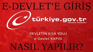 e-Devlet Giriş Nasıl Yapılır? (Şifremi Unuttum)