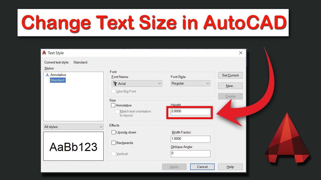 How To Change Text Size In Autocad 2022 Printable Online How To Change Text Size In Autocad 2022 Printable Online