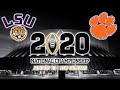 LSU vs Clemson Football 2020 National Championship Game Highlights