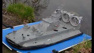 FPV Zubr Class - RC hovercraft model (радиоуправляемый зубр класса)