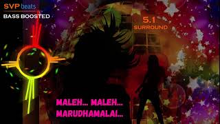 Chocklet ~ Maleh Maleh Marudha Maleh ~ Deva 🎼 5.1 SURROUND 🎧BASS BOOSTED 🎧 SVP Beats - Rock Beat