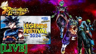 [LIVE] นั่งดู Dragon Ball Legend ประกาศ LEGENDS FESTIVAL 2024 Part 1 | ดูจบเล่น DB the Breaker ต่อ