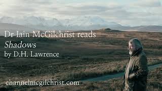 Daily Poetry Readings #75: Shadows by D.H. Lawrence read by Dr Iain McGilchrist