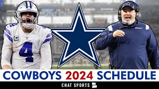 Dallas Cowboys 2024 NFL Schedule, Opponents And Instant Analysis