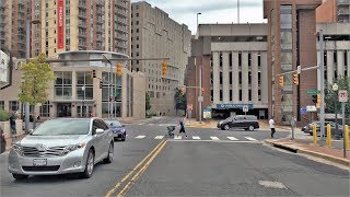 Driving Downtown - Silver Spring 4K - Maryland USA