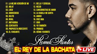 Romeo Santos Mix Los Mejores Exitos - Bachata Mix 2024 - Romeo Santos Exitos Bachatas Romanticas Mix