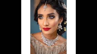 GALA x \u0026 INGLOT Bangladesh presents a beautiful \u0026 elegant Bridal Glam Makeup.