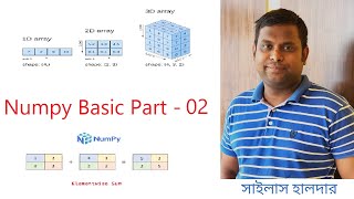 numpy for data science in bangla | ML | DL | MLOPS | by Sylas Halder | Part -02