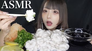 【ASMR】白子ポン酢の咀嚼音♡