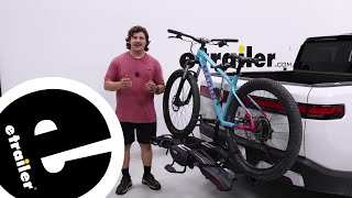 etrailer | Setting up the Thule Epos Bike Rack for 2 Bikes on a 2023 Rivian R1T