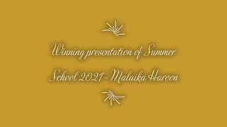 Neurodiversity Awareness Yr12 Summer School 2021 Winner's presentation- Malaika Haroon