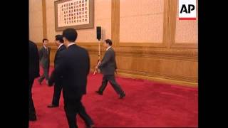 Chinese president meets foreign ministers from SCO