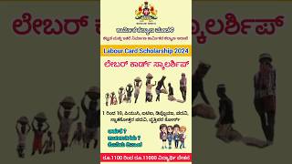 Labour card scholarship 2024||ಕಾರ್ಮಿಕ ಕಾರ್ಡ್ ವಿದ್ಯಾರ್ಥಿ ವೇತನ ಮಾಹಿತಿ||ಲೇಬರ್ ಕಾರ್ಡ್ ಸ್ಕಾಲರ್ಶಿಪ್ 2024