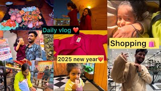 ನಾನೂ ಶಾಪಿಂಗ್ ಮಾಡೋದು ನೋಡಿ ಇಯು ರಿಯಾಕ್ಷನ್ | New year 2025🥳Shopping Andre full kushi