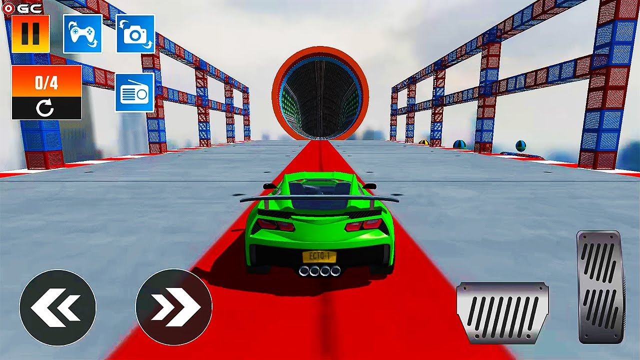 Crazy Car Stunts 3D Mega Ramp Stunt Car Games - Impossible Stunt ...