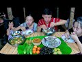 Family dinner simple food, ထီးပှံၤသိး