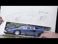 redesigning an 80s icon the lamborghini countach chip foose draws a car ep. 13