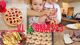 Vlogmas23🎄/Pregatiri pentru Craciun: fursecuri cu cocos si zmeura, rulada de biscuiti, saratele