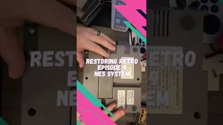 Restoring Retro - Episode 9: NES System #nintendo #retrogaming