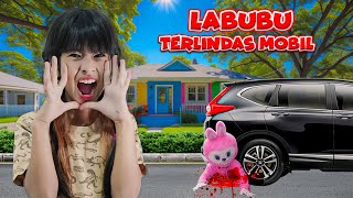 DISTA HISTERIS LABUBU TERLINDAS MOBIL SAMPE BERCUCURAN D4R4H!! SEREM BANGET #viralvideo