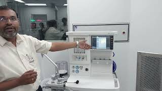 How to calibrate oxygen cell of Mindray Anesthesia machine Wato EX 35