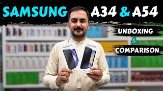 SAMSUNG A54 & A34 UNBOXING #Samsung #A54 #A34