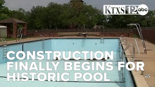 Abilene State Park begins pool renovations after three-year delay