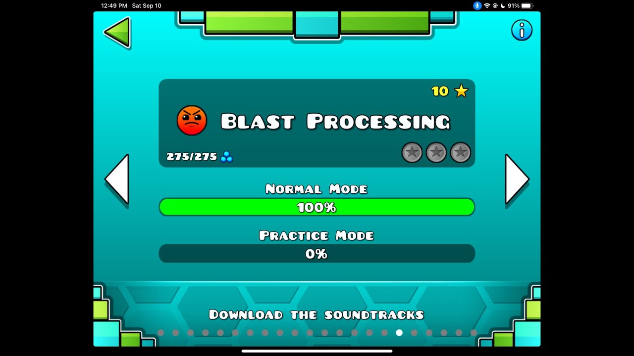Blast Processing Geometry Dash Youtube