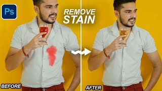 Magically Remove Stains from Clothing in Photoshop Without Losing the Fabric Detail