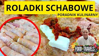 #42 Roladki Schabowe z Fetą i Suszonymi Pomidorami / Przepis Na Schab / Obiad / Poradnik Kulinarny