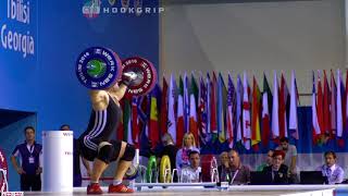 Peyman Jan (105) - 167kg Snatch @ 2016 Junior Worlds