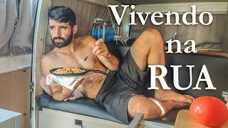 Como é MORAR sozinho em uma KOMBI? - Ep8