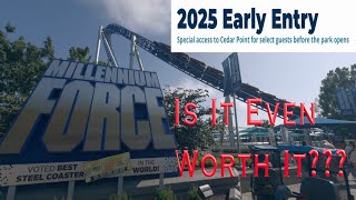 Is Cedar Point 2025 Early Entry a Major Flop???