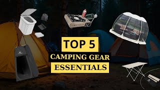 [CONFIDENTIAL] TOP 5 Useful Items to ENHANCE Your Camping Experience.