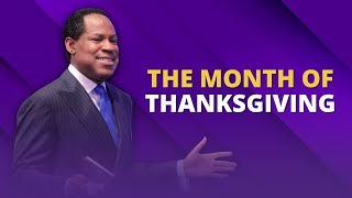 WELCOME TO THE MONTH OF THANKSGIVING | PASTOR CHRIS | THE YEAR OF REDEMPTION