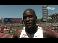 Letsile Tebogo Wins Pre Classic 200m [Interview]