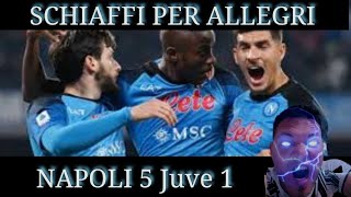 Napoli Juventus 5 - 1 ( CI ARRENDIAMO )
