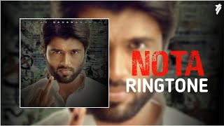 NOTA Movie Bgm Ringtone || Vijay Deverakonda Nota Movie Bgm Ringtone || TakenTone
